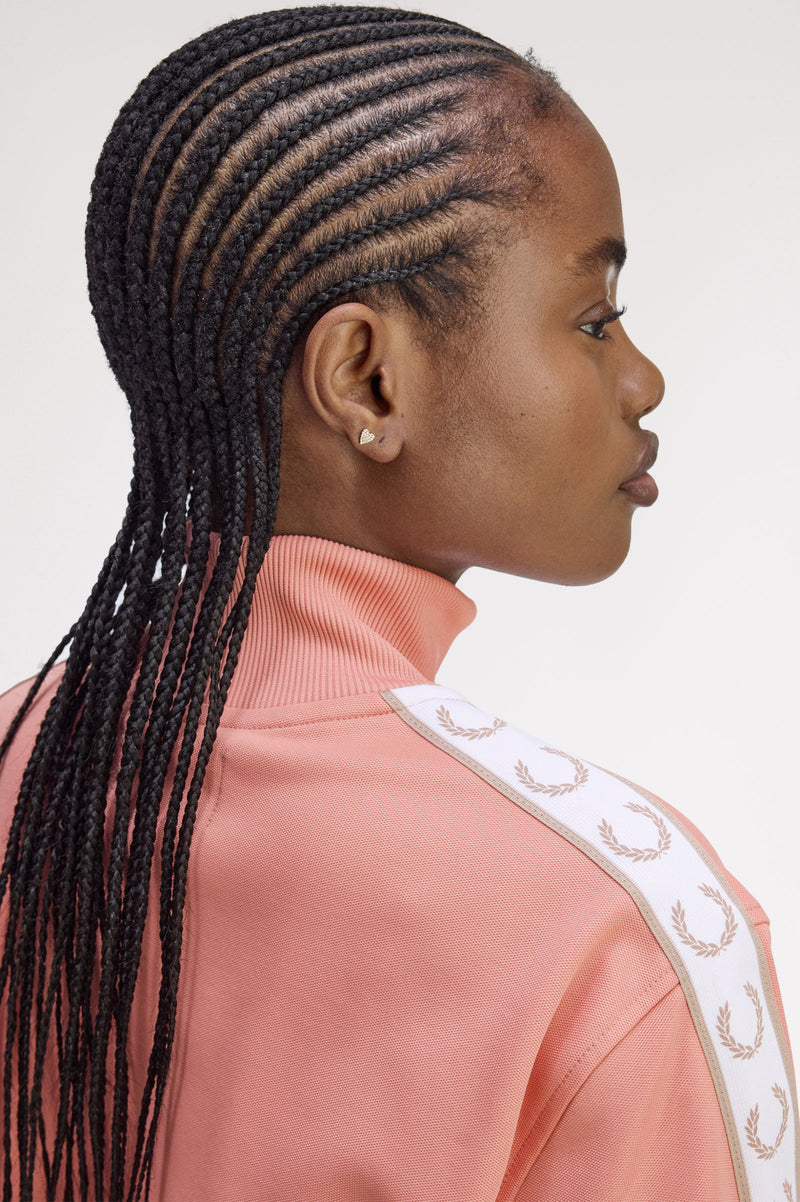 CROPPED TAPED TRACK JACKET