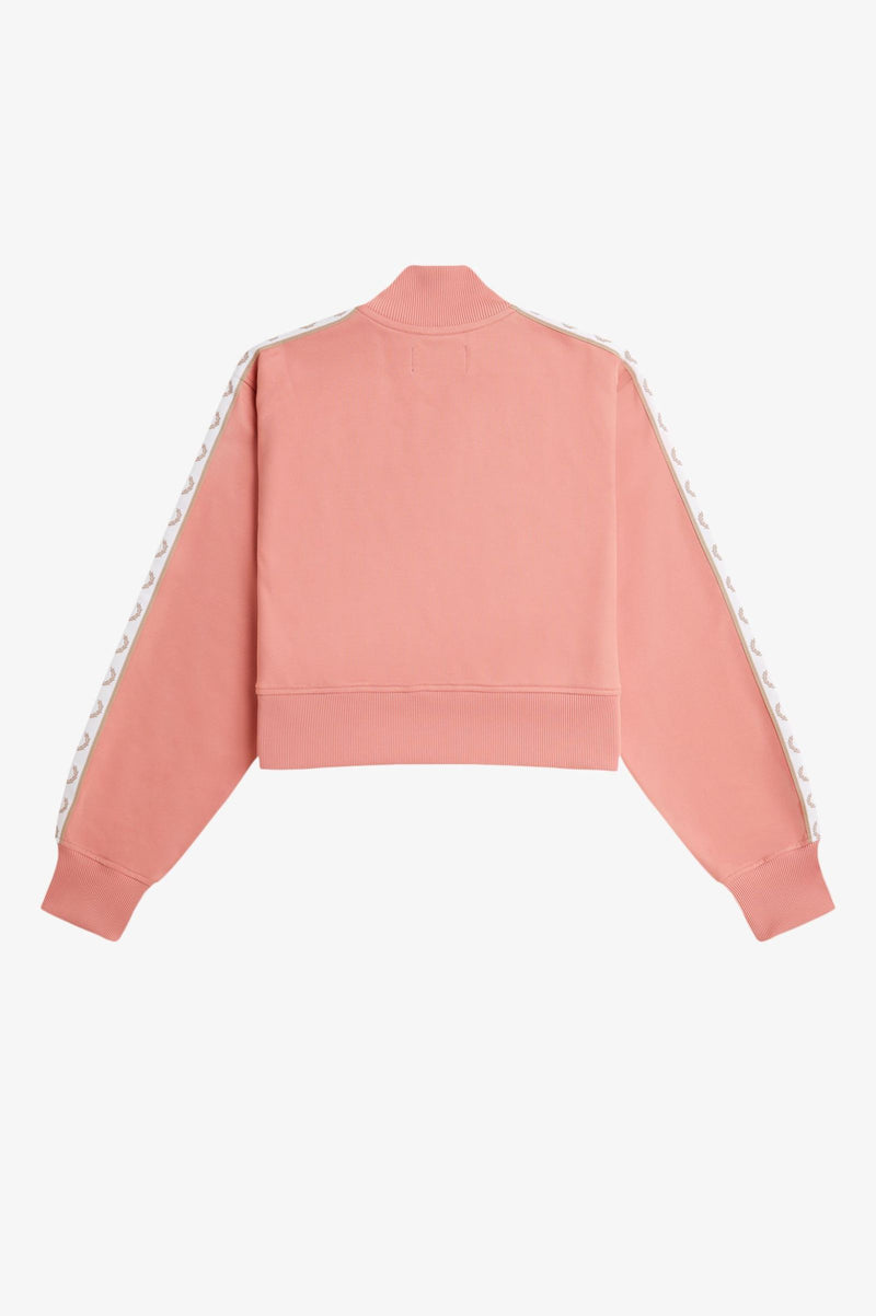 CROPPED TAPED TRACK JACKET