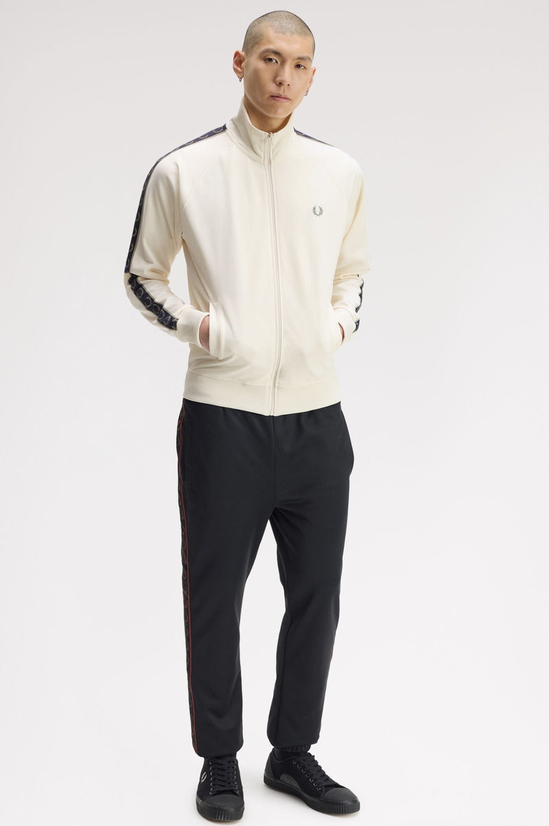 CONTRAST TAPE TRACK JACKET