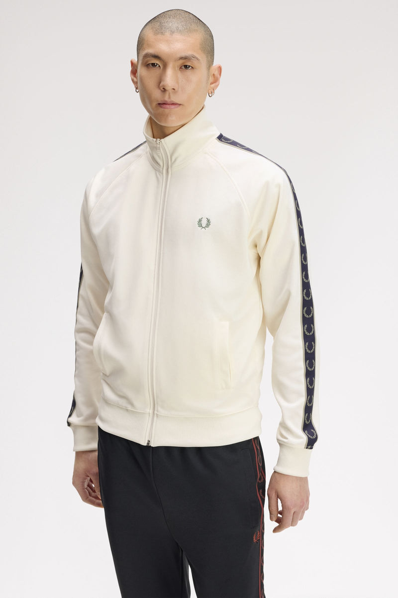 CONTRAST TAPE TRACK JACKET