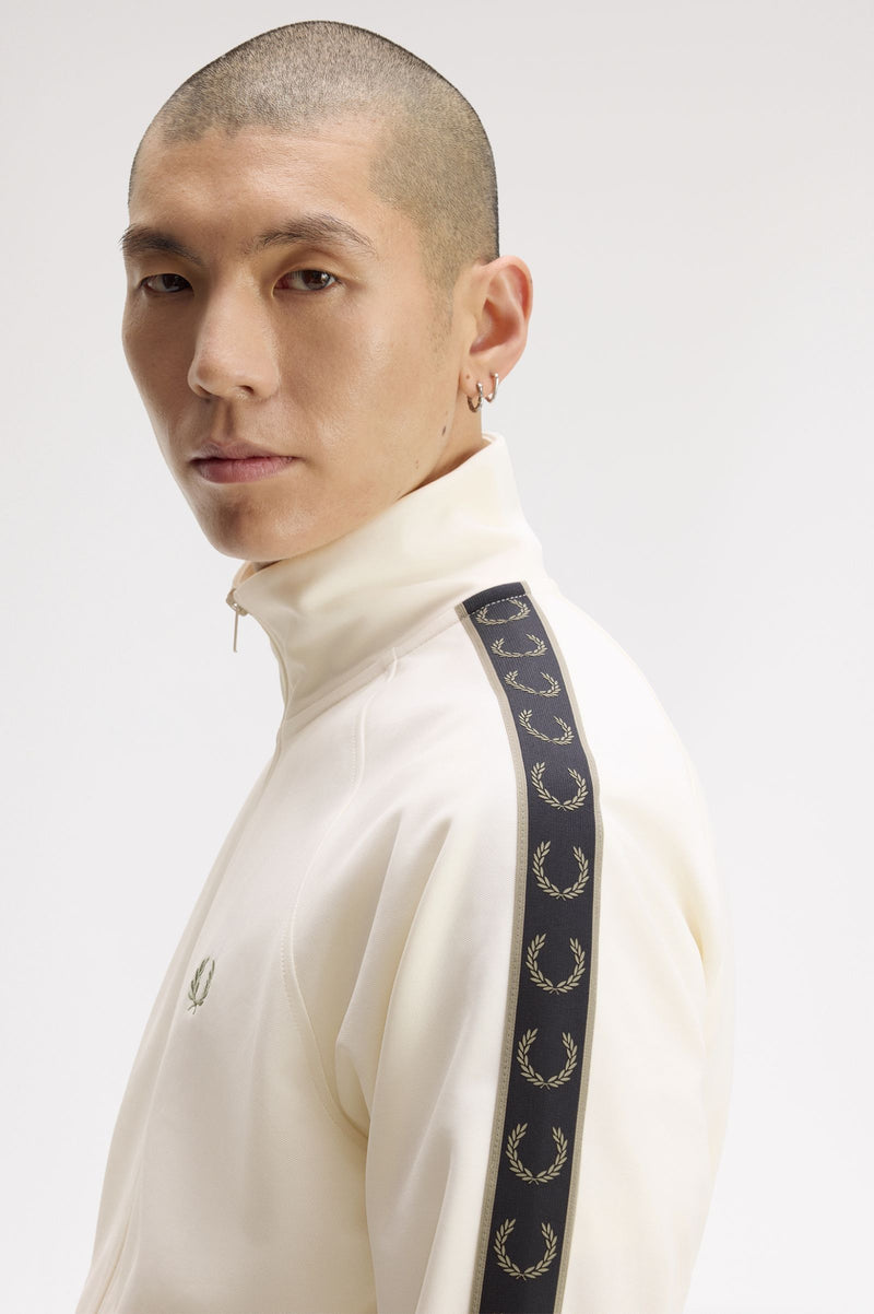 CONTRAST TAPE TRACK JACKET