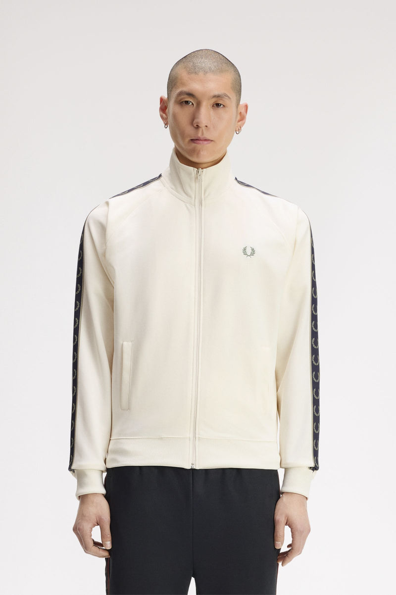CONTRAST TAPE TRACK JACKET