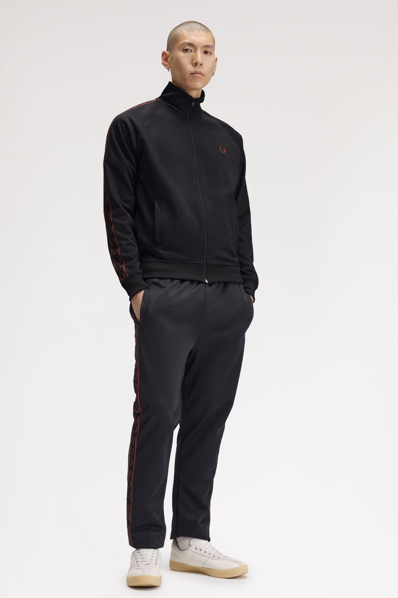CONTRAST TAPE TRACK JACKET