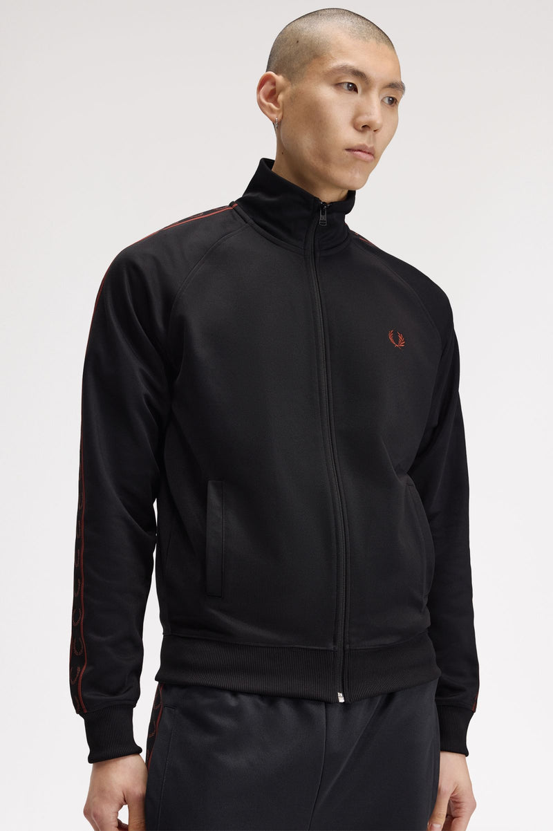 CONTRAST TAPE TRACK JACKET