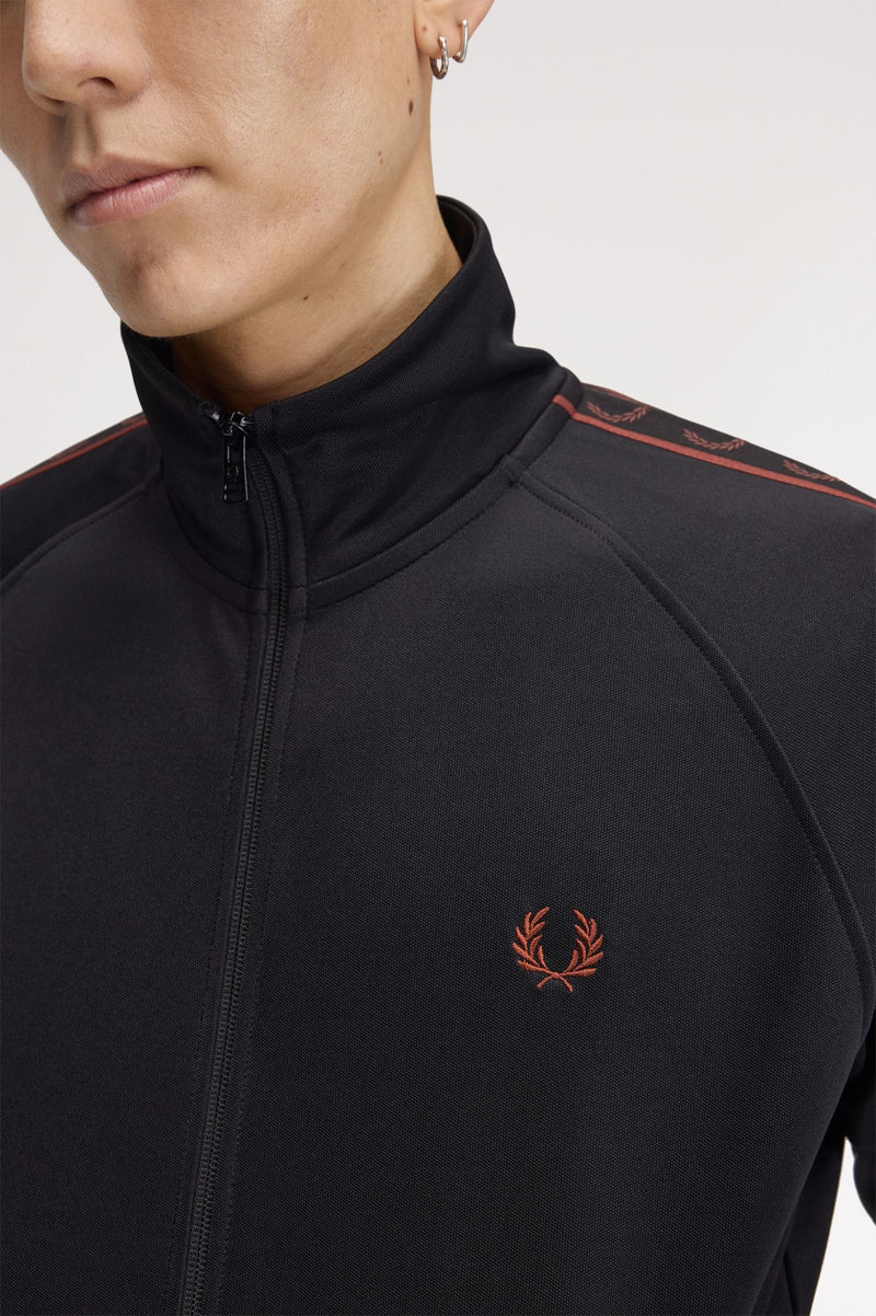 CONTRAST TAPE TRACK JACKET