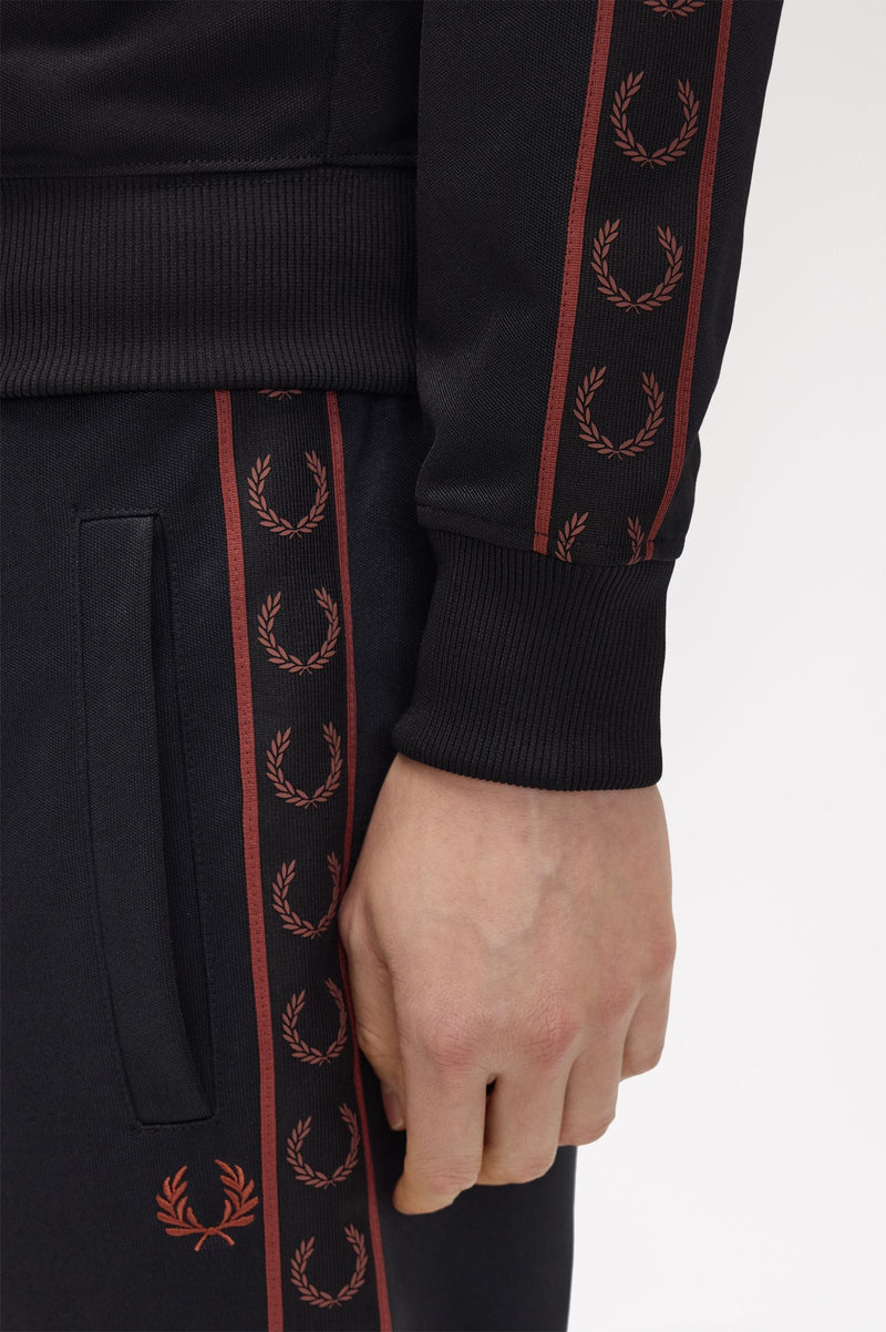 CONTRAST TAPE TRACK JACKET