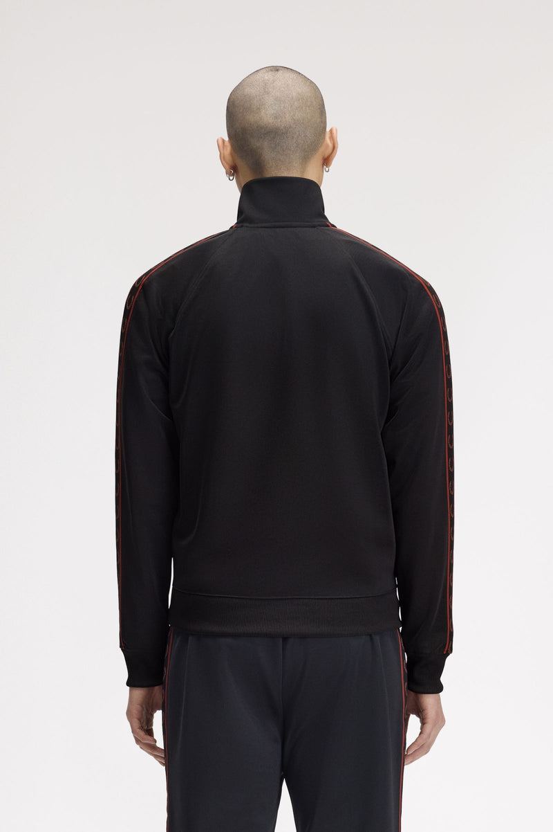 CONTRAST TAPE TRACK JACKET