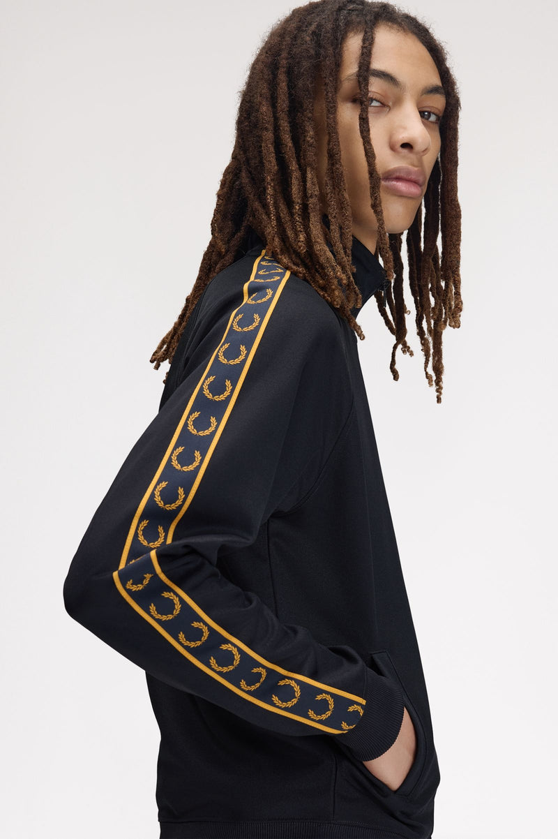 CONTRAST TAPE TRACK JACKET