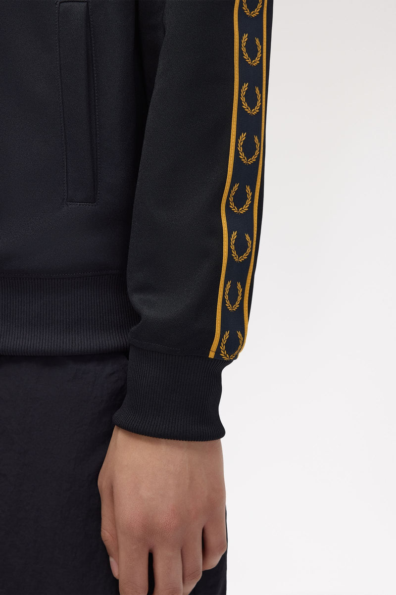 CONTRAST TAPE TRACK JACKET