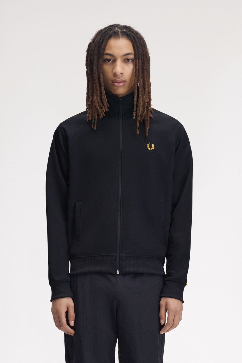 CONTRAST TAPE TRACK JACKET