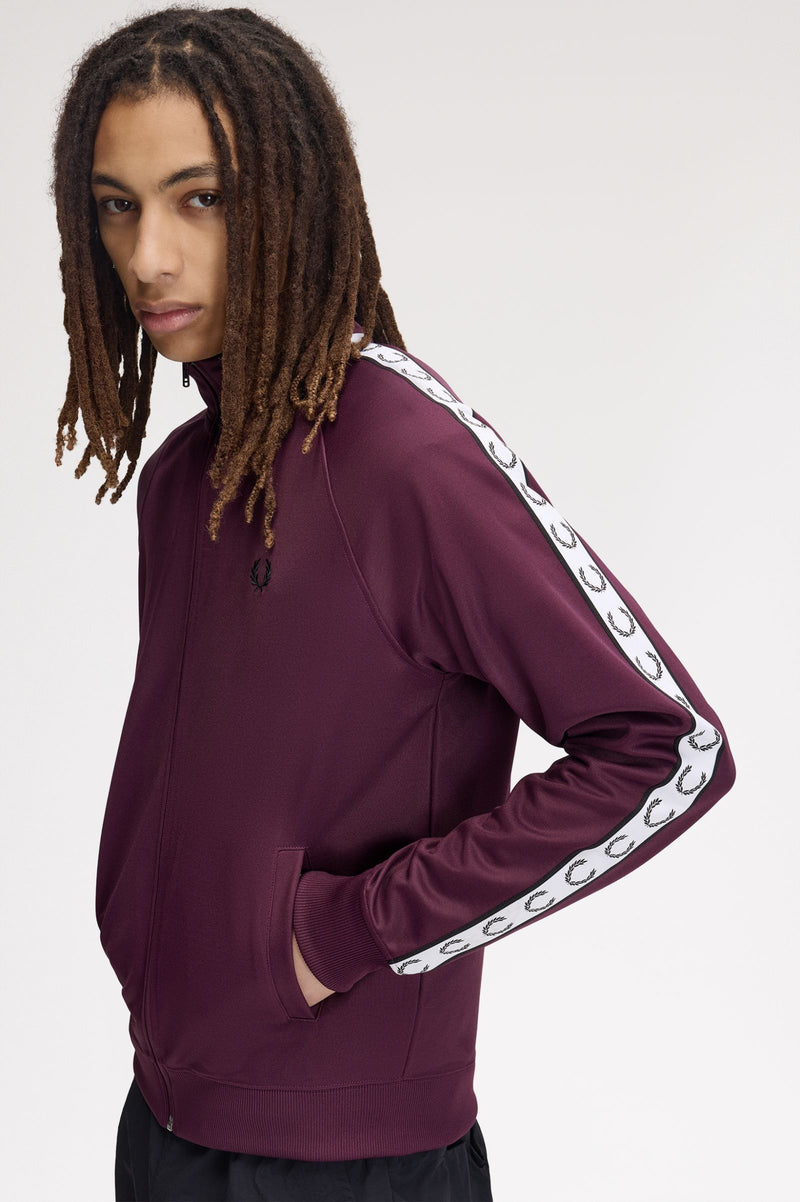 CONTRAST TAPE TRACK JACKET