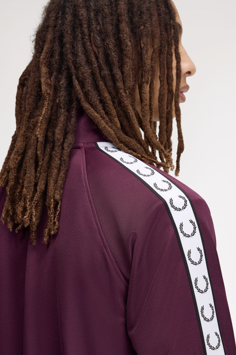CONTRAST TAPE TRACK JACKET