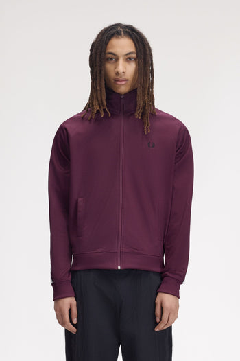 CONTRAST TAPE TRACK JACKET