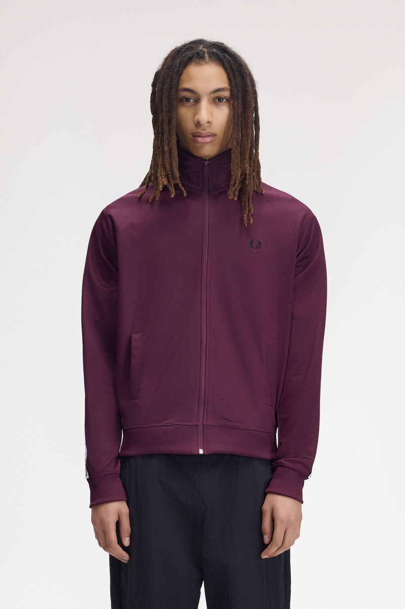 CONTRAST TAPE TRACK JACKET