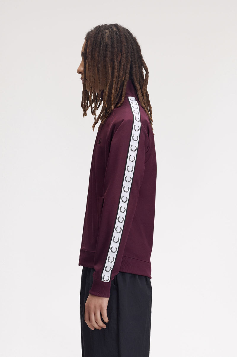 CONTRAST TAPE TRACK JACKET