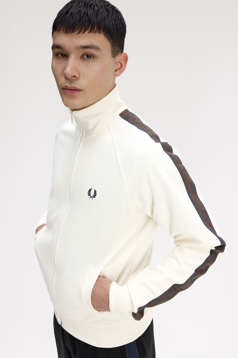 CONTRAST TAPE TRACK JACKET