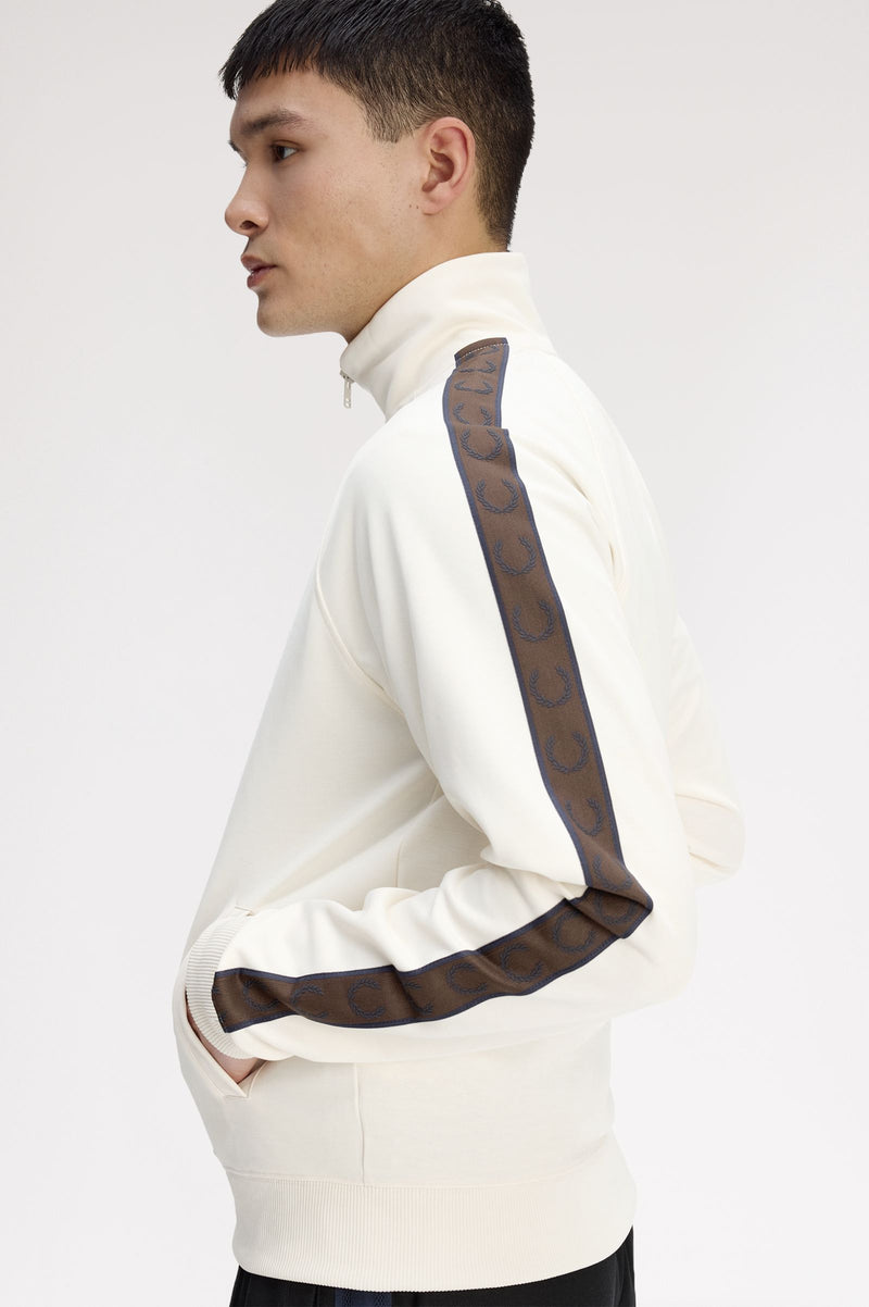 CONTRAST TAPE TRACK JACKET