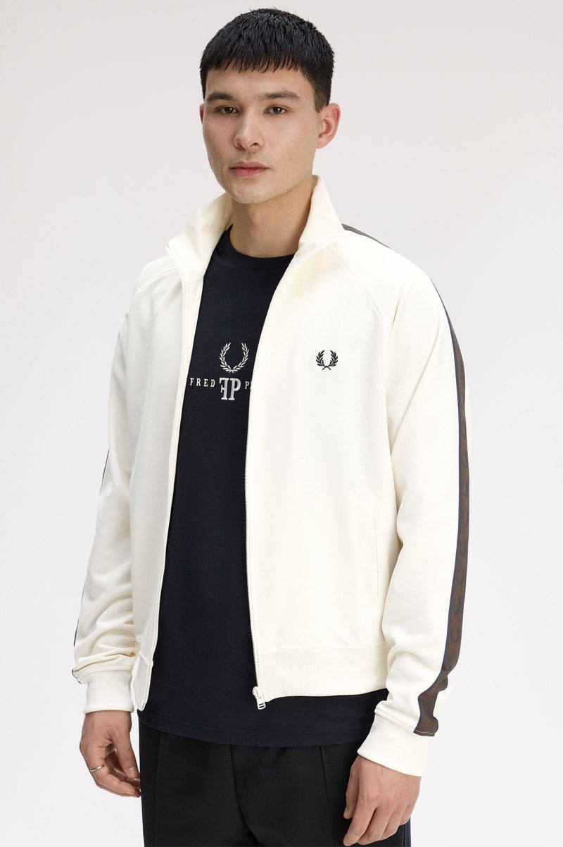 CONTRAST TAPE TRACK JACKET
