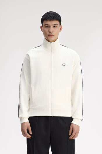 CONTRAST TAPE TRACK JACKET