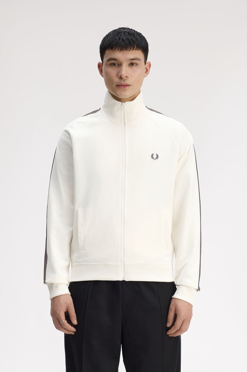 CONTRAST TAPE TRACK JACKET
