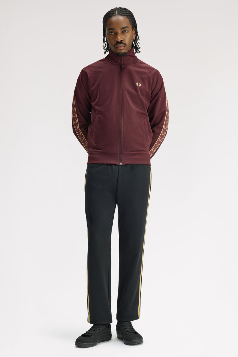 CONTRAST TAPE TRACK JACKET