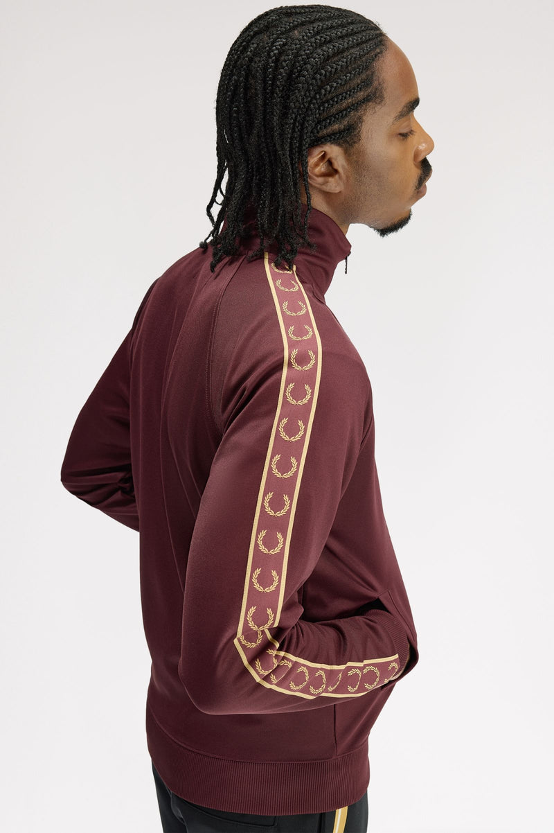 CONTRAST TAPE TRACK JACKET