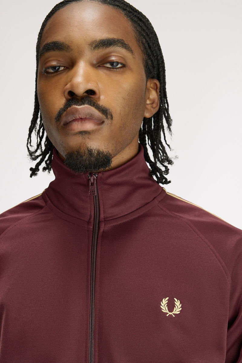CONTRAST TAPE TRACK JACKET
