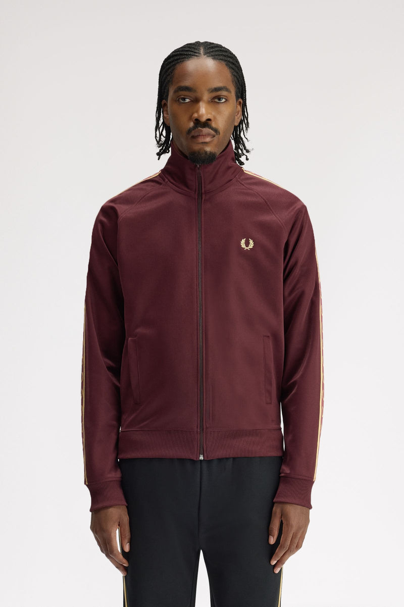 CONTRAST TAPE TRACK JACKET