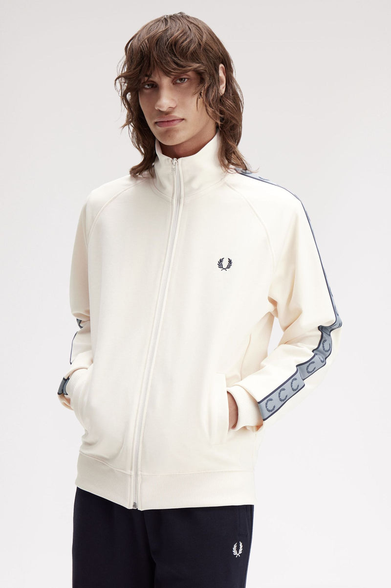 CONTRAST TAPE TRACK JACKET