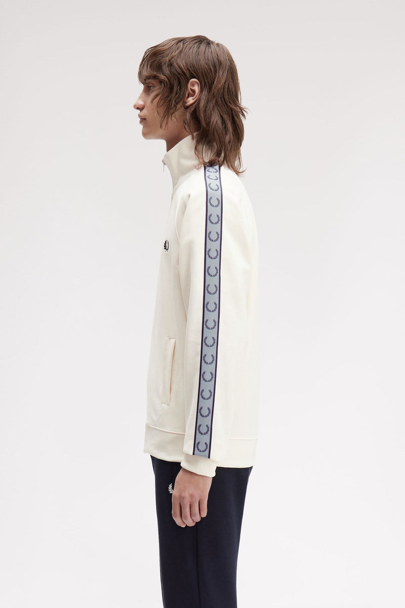 CONTRAST TAPE TRACK JACKET