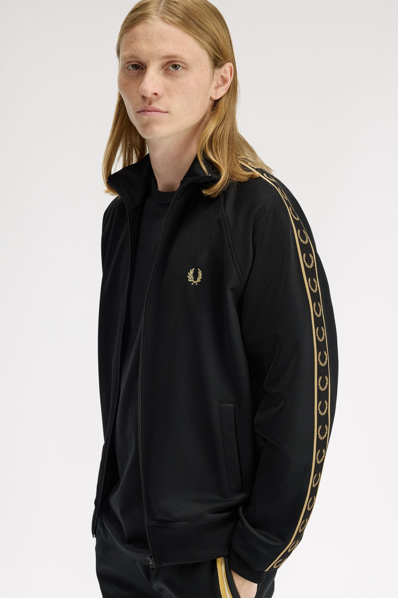 CONTRAST TAPE TRACK JACKET