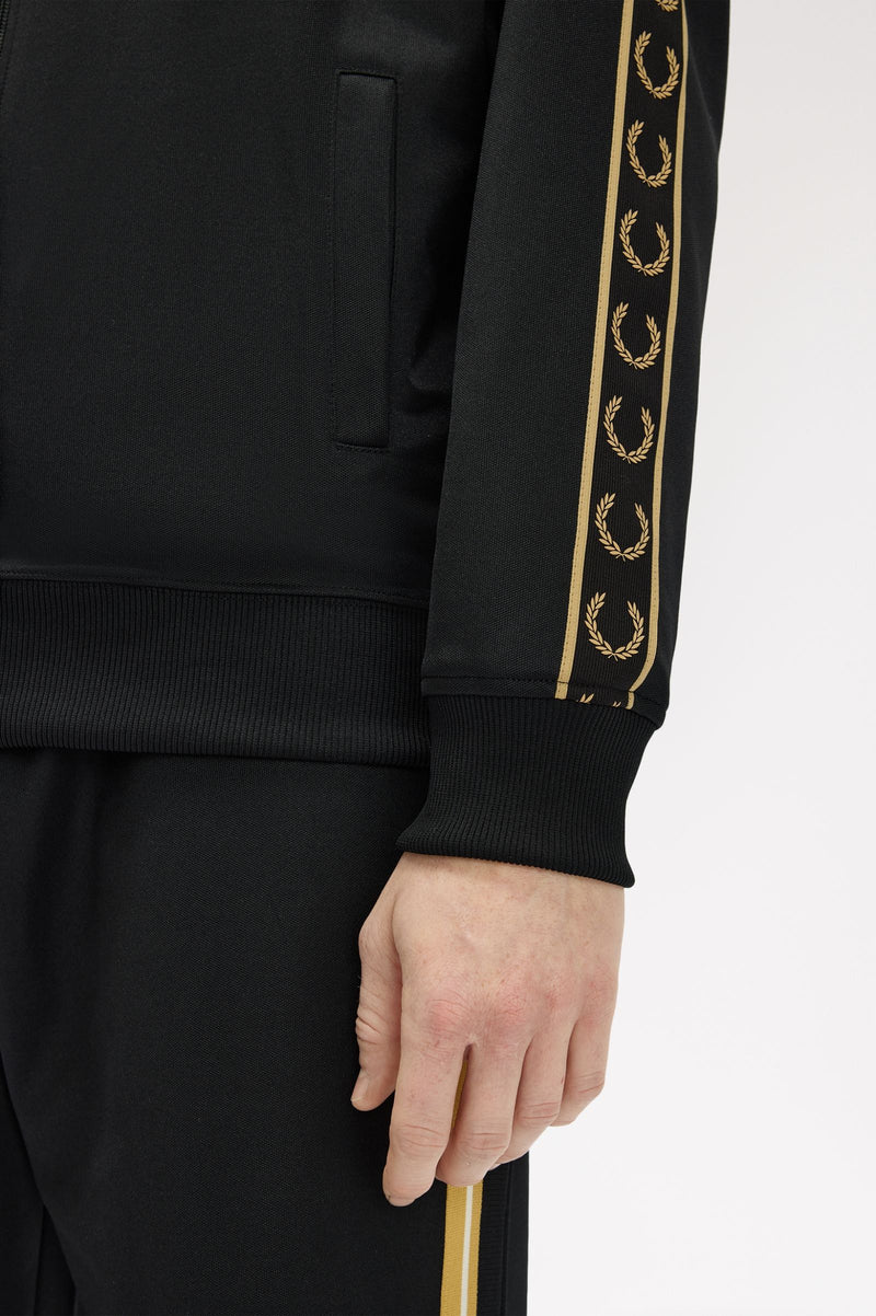 CONTRAST TAPE TRACK JACKET