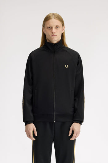 CONTRAST TAPE TRACK JACKET