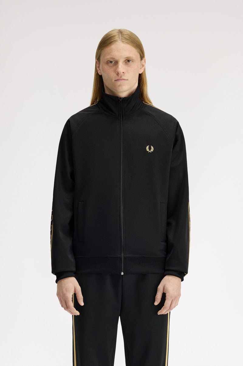CONTRAST TAPE TRACK JACKET