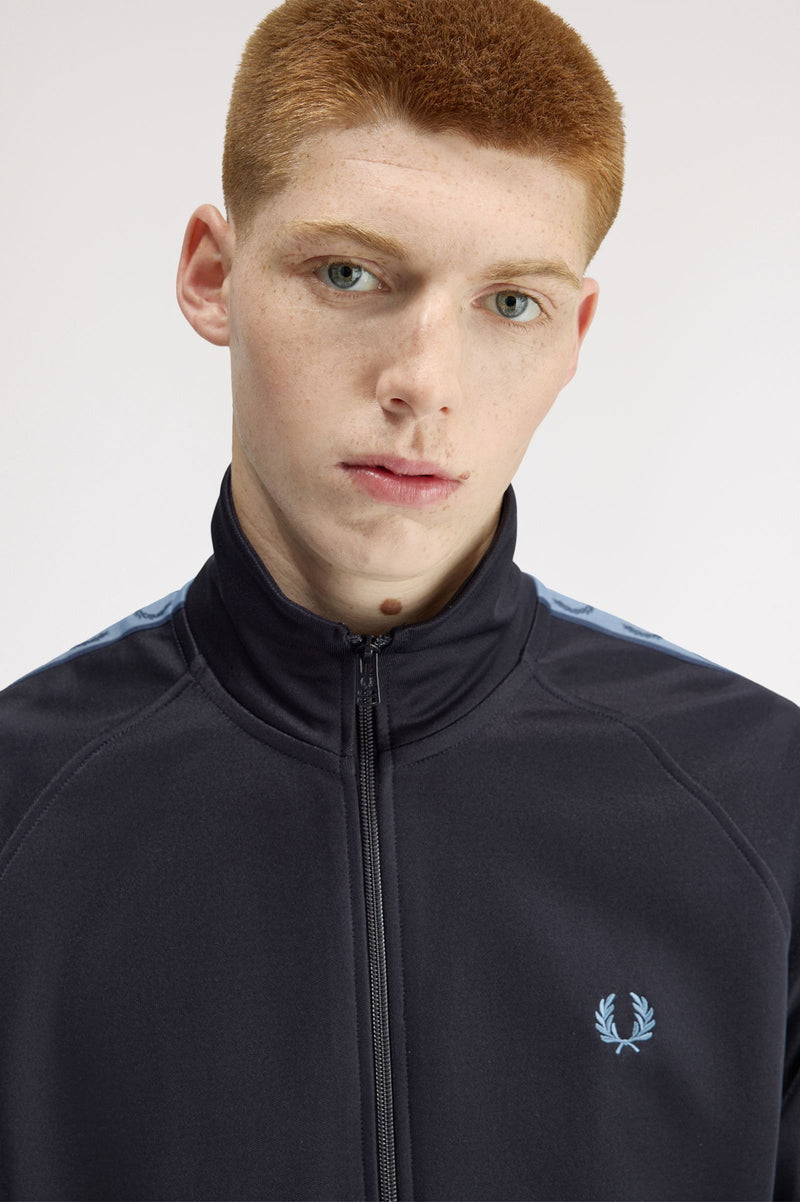 CONTRAST TAPE TRACK JACKET
