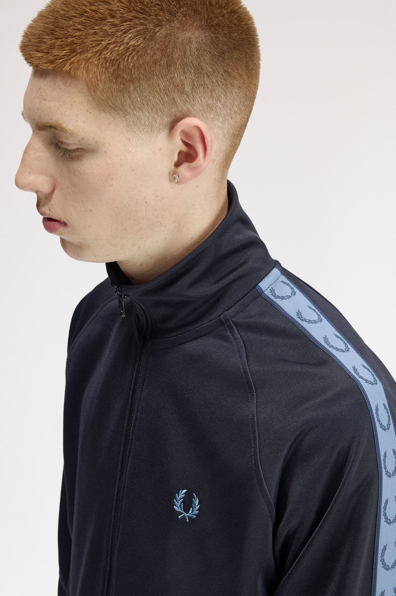 CONTRAST TAPE TRACK JACKET