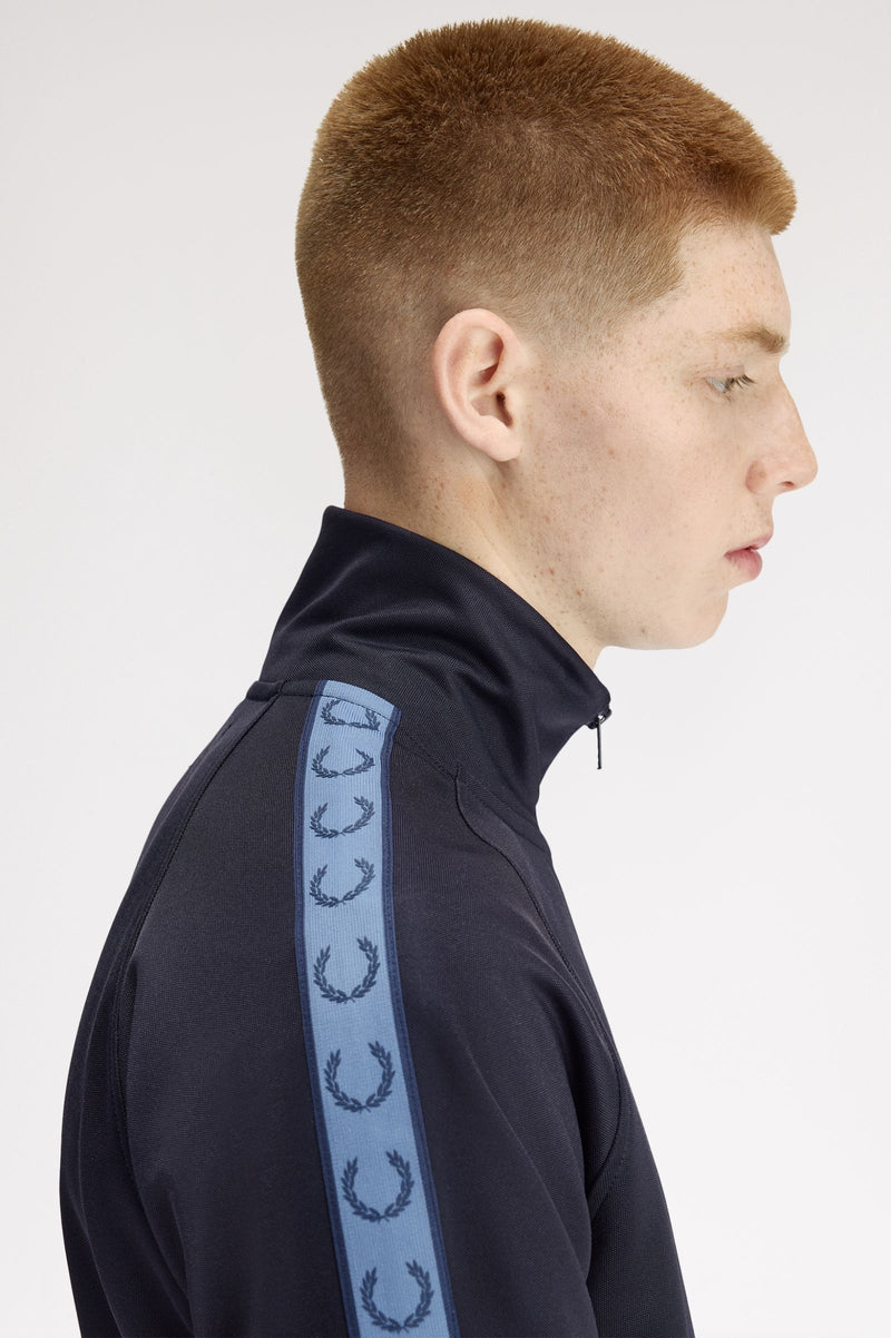 CONTRAST TAPE TRACK JACKET