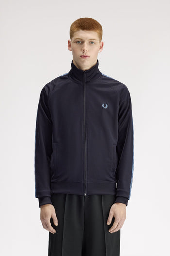 CONTRAST TAPE TRACK JACKET