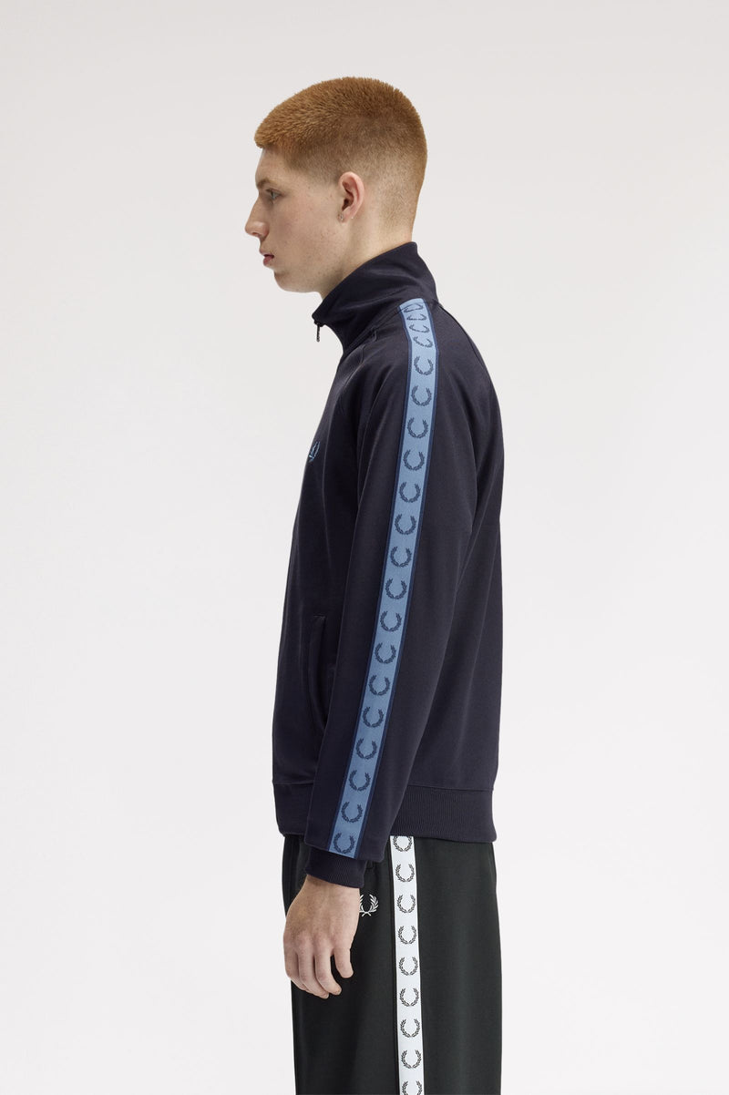 CONTRAST TAPE TRACK JACKET