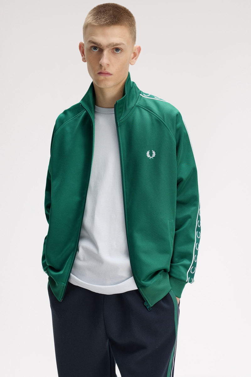 CONSTRAST TAPED TRACK JACKET