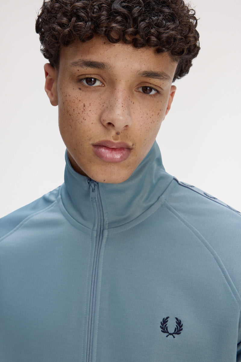 CONTRAST TAPE TRACK JACKET