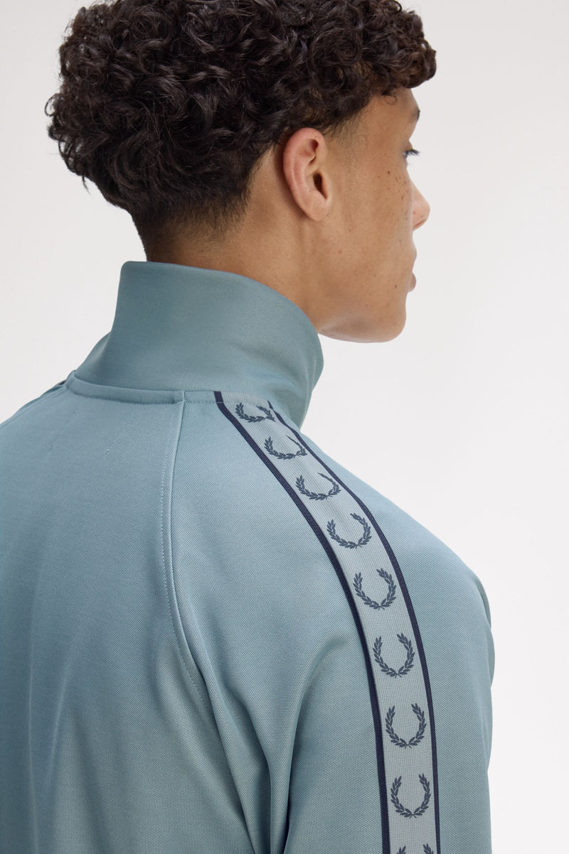 CONTRAST TAPE TRACK JACKET
