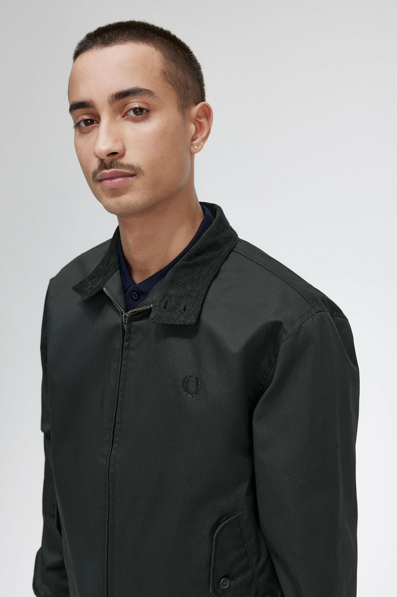 FRED PERRY WAXED COTTON JACKET