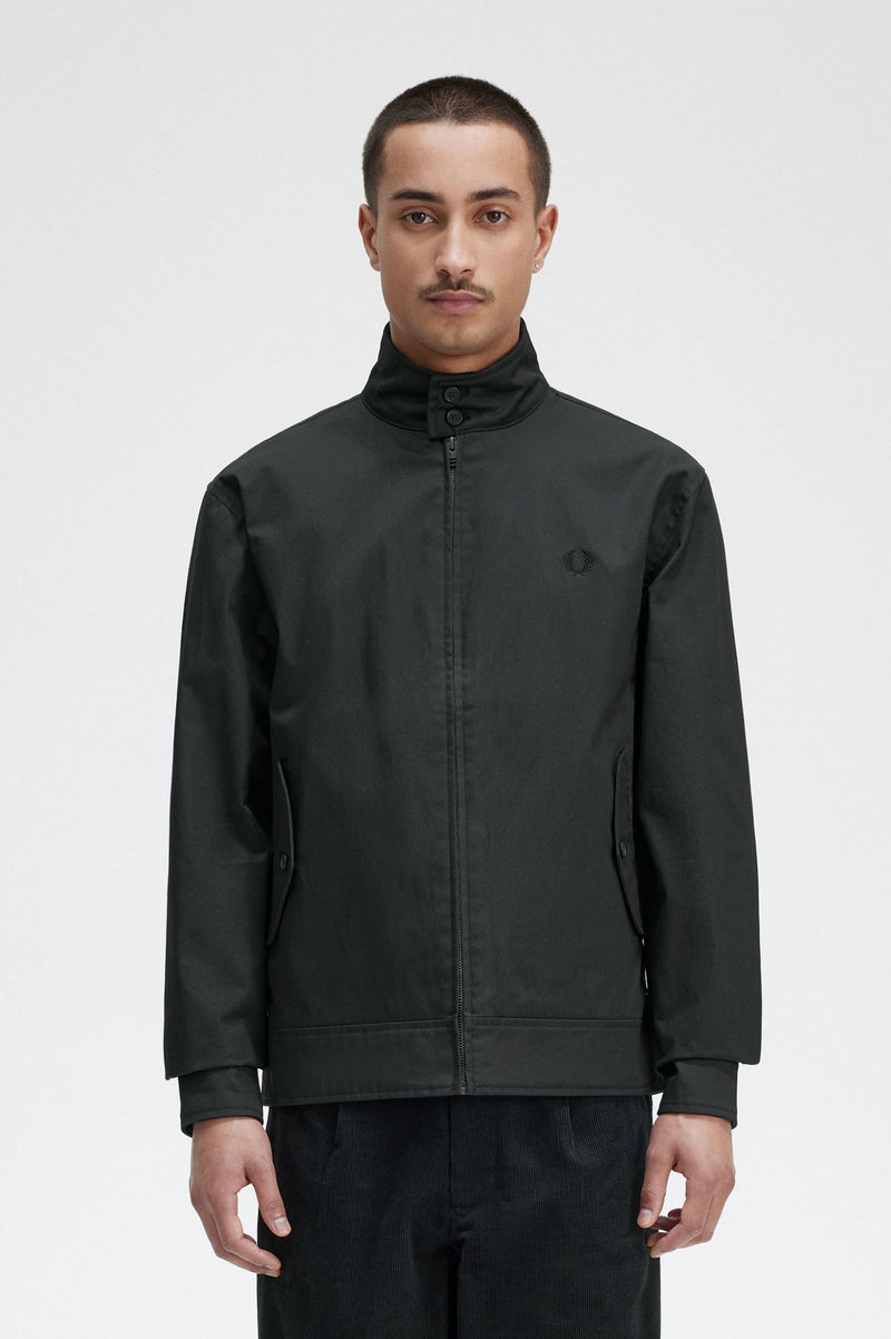 FRED PERRY WAXED COTTON JACKET