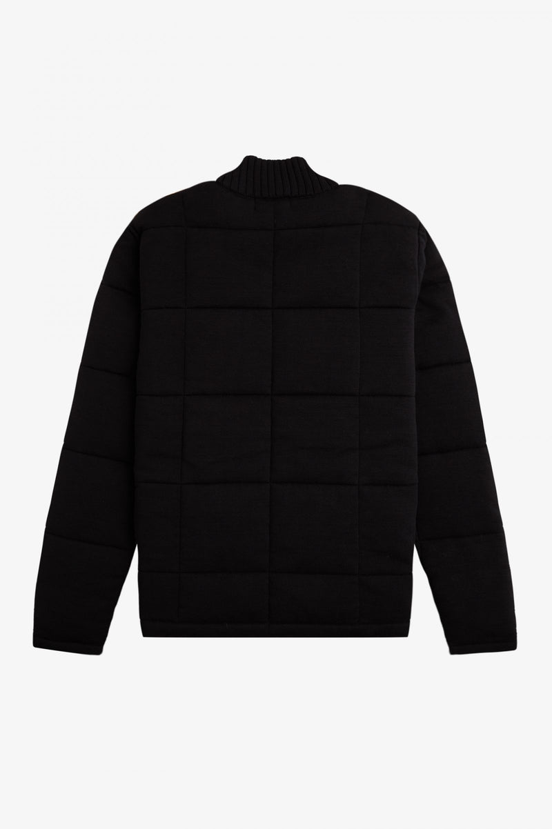 QUILTED KNITTED JACKET