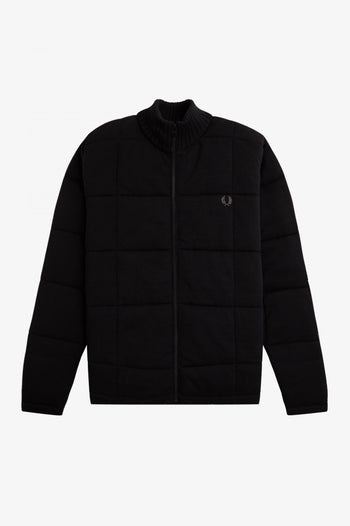 QUILTED KNITTED JACKET