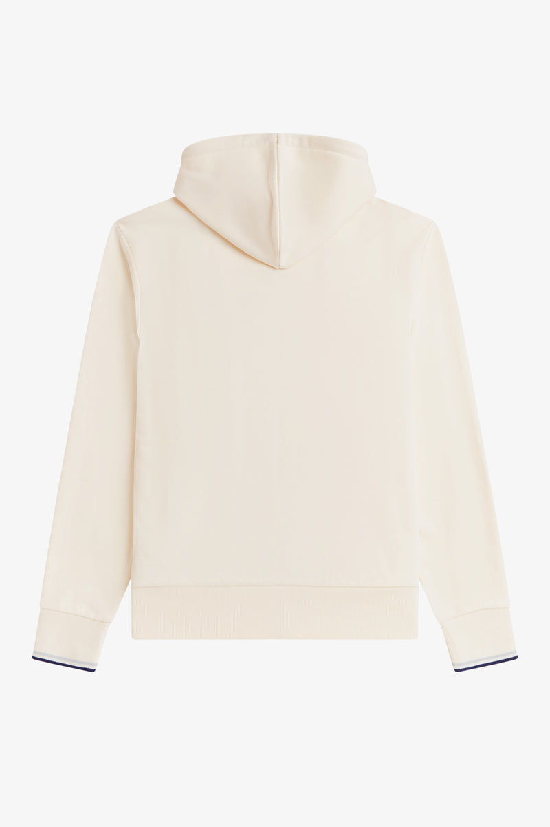 HOODED ZIP-THROUGH SWEATSHIRT