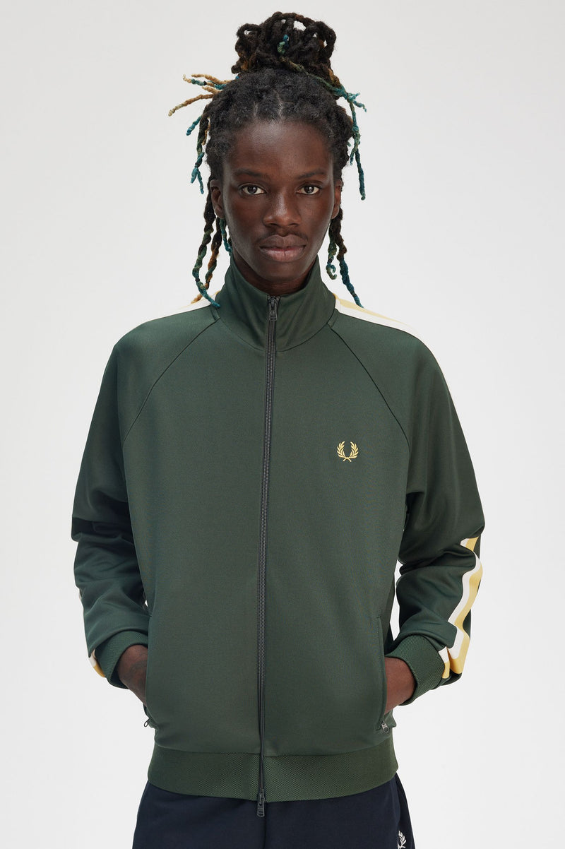 TWO COLOUR TAPE TRACK JACKET