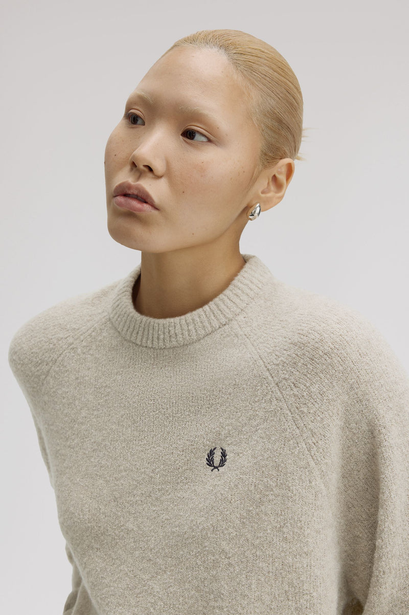 CROPPED TEXTURED JUMPER