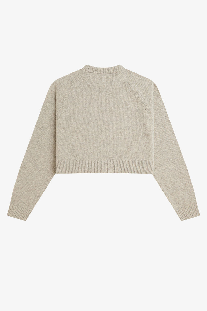 CROPPED TEXTURED JUMPER